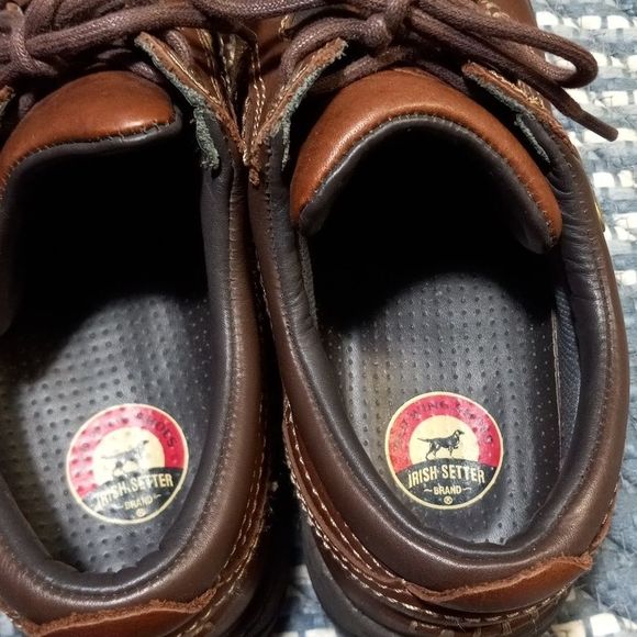 Red Wing Shoes Irish Setter Hunt Leather Oxford UltraDry waterproof men's 9.5 D - Picture 10 of 16